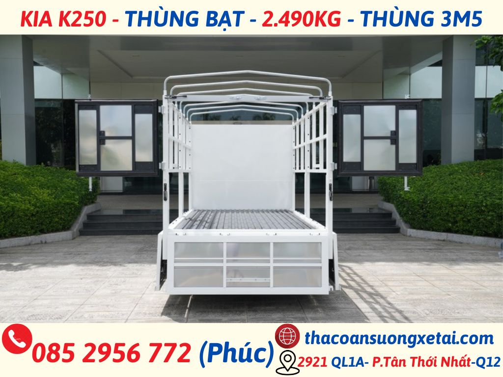 kia k250 thùng mui bạt (5) kia k250 thùng mui bạt (5)