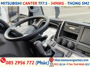 mitsubishi fuso canter tf7.5 thùng mui bạt (1)