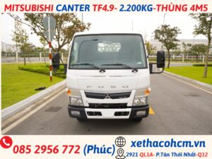 CANTER TF4.9 THÙNG LỬNG - TẢI 2.2 TẤN xe tải mitsubishi fuso canter tf4.9 thùng lửng (3)
