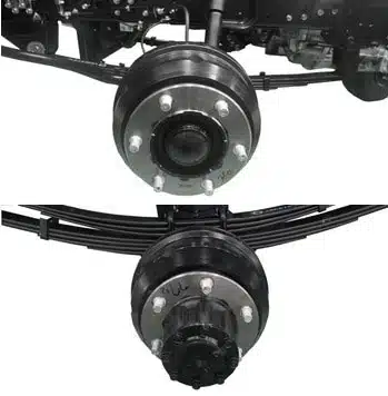 hệ thống phanh xe tải fuso TF8.5