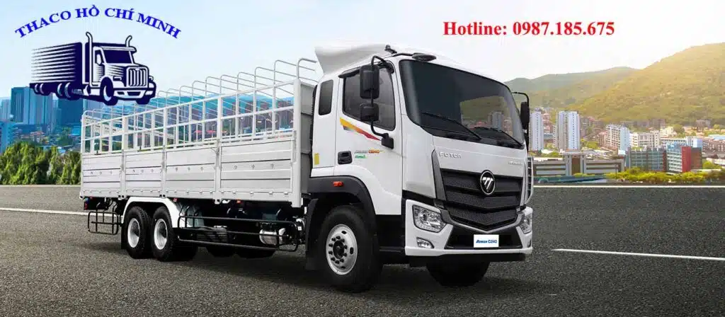 FOTON AUMAN C160 - TẢI 9.1 TẤN Thaco Auman C160 thùng bạt