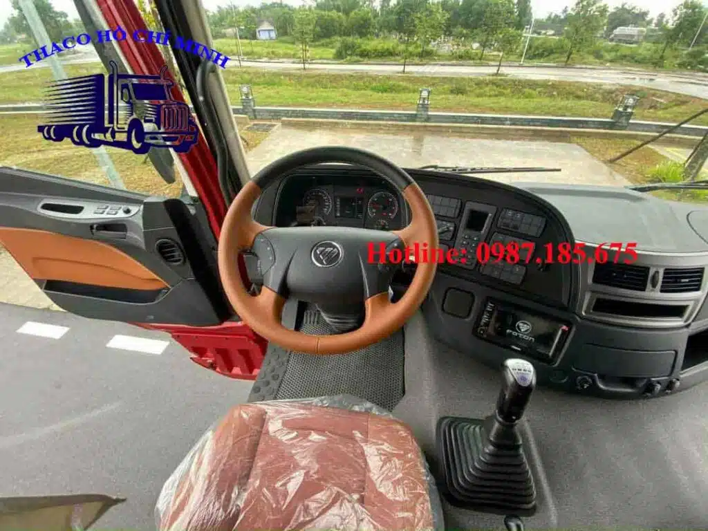ĐẦU KÉO AUMAN FV400.E4 - TẢI 40 TẤN Cabin xe Auman Fv400