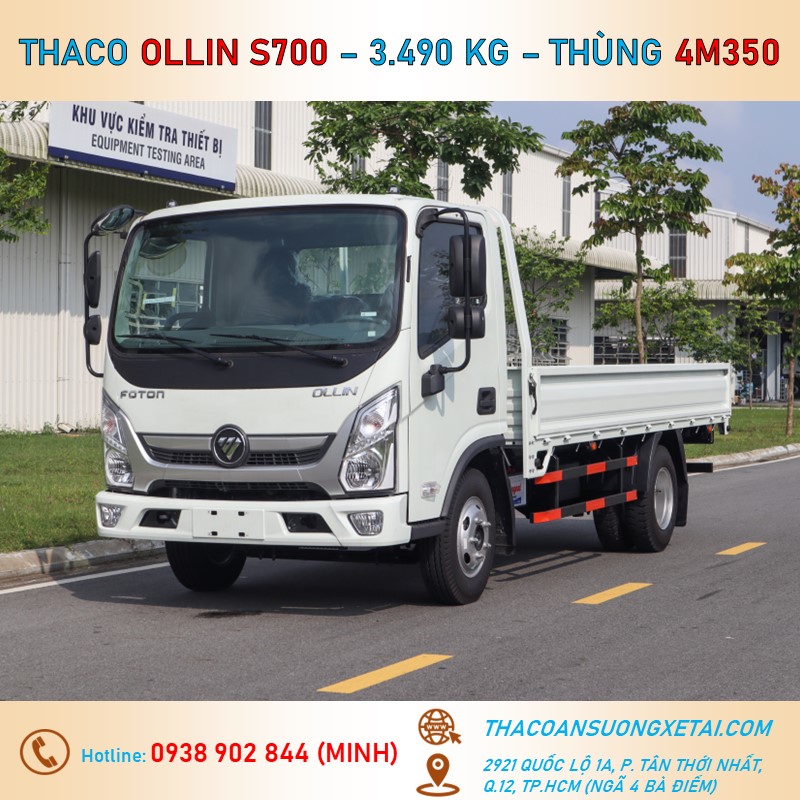 OLLIN S700 THÙNG LỬNG - TẢI 3.5 TẤN Slide2