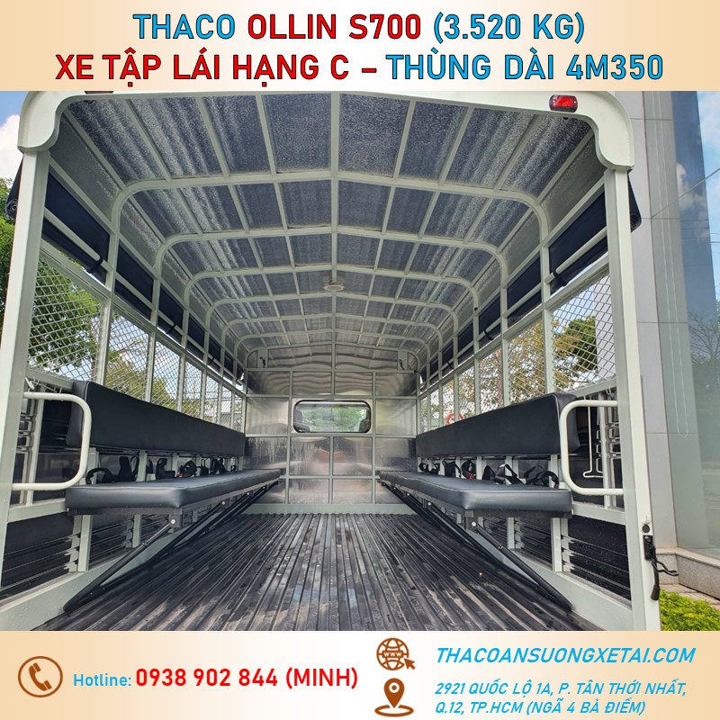 xe tập lái hạng C thaco ollin s700 (10) xe tap lai hang C thaco ollin s700 10