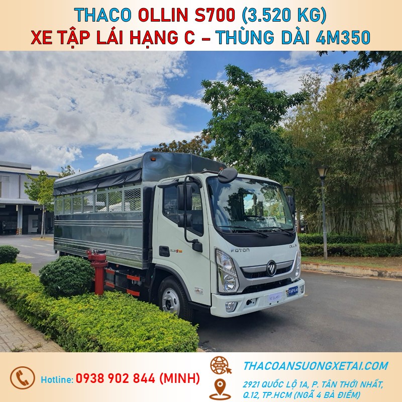 xe tập lái hạng C thaco ollin s700 (4) xe tap lai hang C thaco ollin s700 4