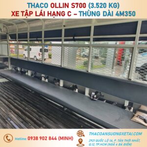 XE TẬP LÁI OLLIN S700 HẠNG C - TẢI 3.5 TẤN xe tap lai hang C thaco ollin s700 9