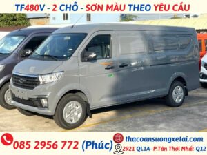 XE VAN THACO TF420 SƠN MÀU THEO YÊU KHÔNG LO GIỜ CẤM TẢI xe tải van thaco tf420 2 chỗ sơn màu theo yêu cầu (6)
