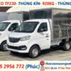 XE TẢI THACO TF230 THÙNG KÍN | THÙNG DÀI 2M8 | TẢI TRỌNG 920 KG xe tải thaco tf230 thùng kín (3)