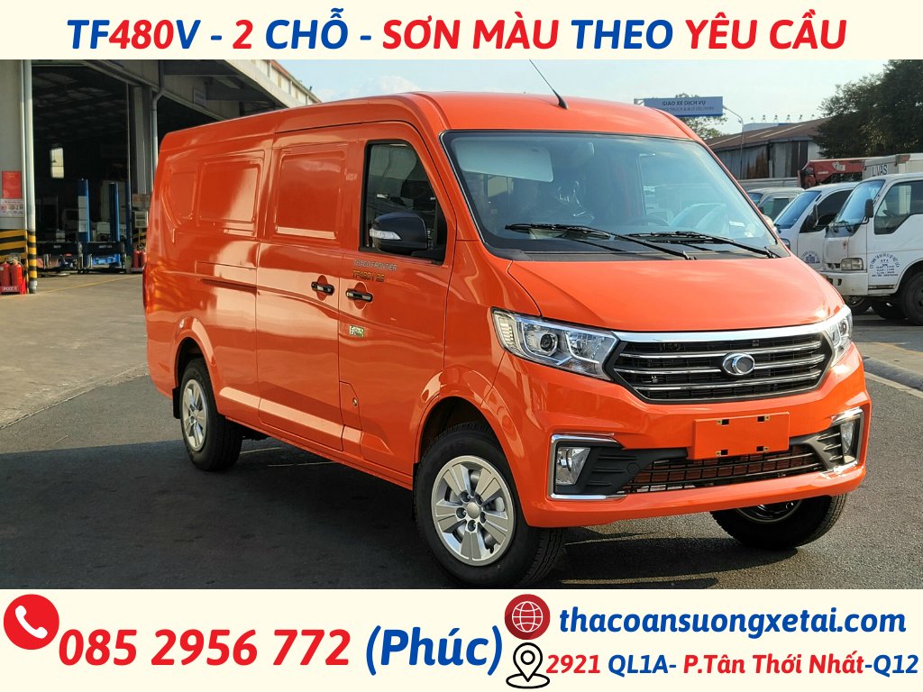 xe van thaco 2 chỗ sơn màu (6) xe van thaco 2 chỗ sơn màu (6)