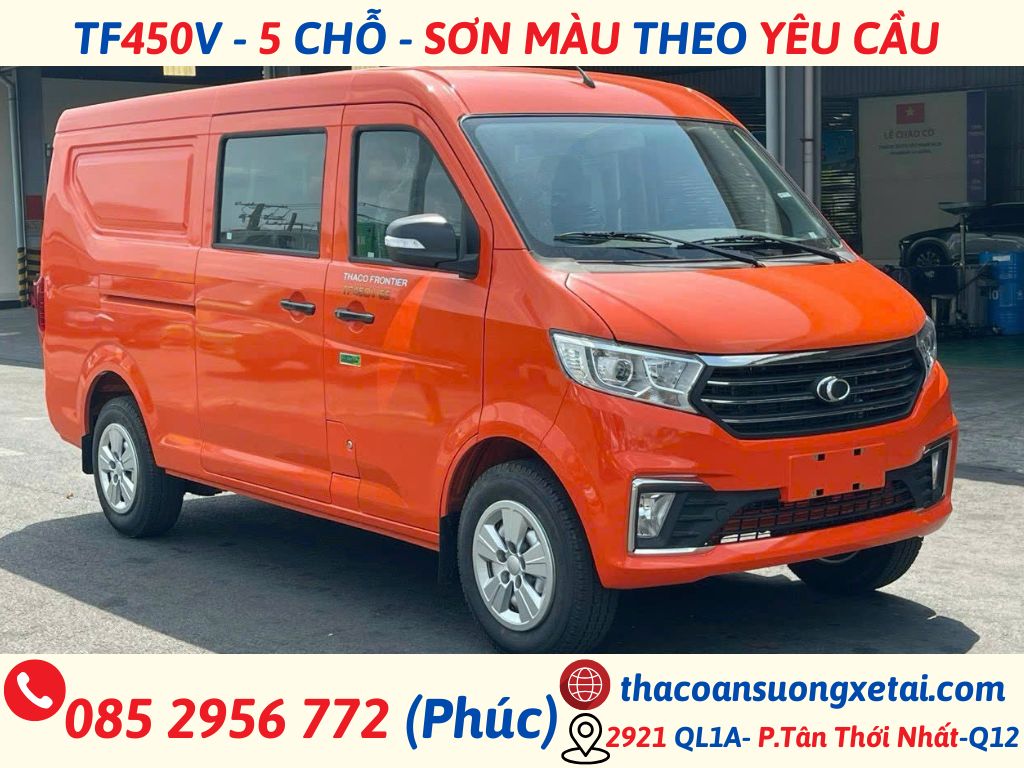 VAN THACO TF450 (5 CHỖ) SƠN MÀU THEO YÊU CẦU xe tải van thaco 5 chỗ (6)