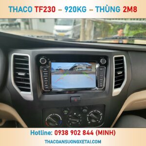 XE TẢI THACO TF230 MUI BẠT | THÙNG DÀI 2M8 | TẢI TRỌNG 920 KG thaco tf230 mui bat 7