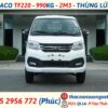GIÁ XE THACO TF220 MỚI NHẤT - XE TẢI THACO 990 KG - THÙNG DÀI 2,3 MÉT thaco tf220 (1)