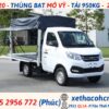 THACO TF220 MUI BẠT MỞ VĨ | THÙNG 2M3 | TẢI 950 KG tf220 mui bạt (6)