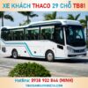 XE KHÁCH 29 CHỖ THACO TB81S/TB79S GIÁ TỐT NHẤT xe khách 29 chỗ thaco garden tb79s
