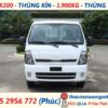 GIÁ XE KIA K200 MỚI NHẤT giá xe tải kia 2 tấn thùng kín (9)