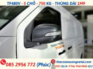 GIÁ XE VAN THACO 5 CHỖ TF480 | TẢI 750KG | THÙNG 1M9 xe tải van thaco 5 chỗ (9)