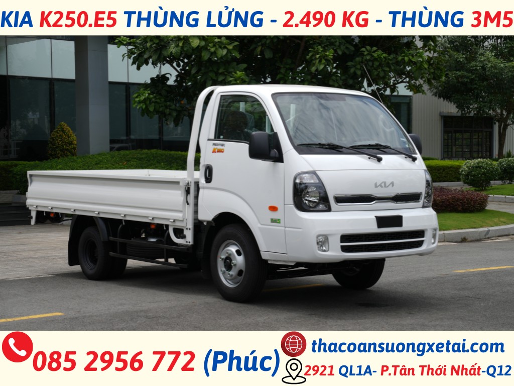 GIÁ XE KIA K250 MỚI NHẤT kia k250 thung lung 4