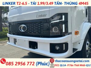 THACO LINKER 6.5|TẢI 1,900/3,490 Kg| THÙNG 4M45 thaco linker t2 6.5 5