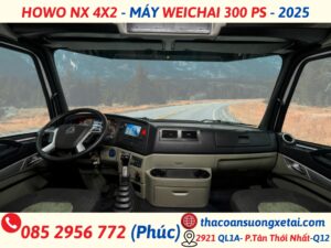 nội thất howo nx 4x2