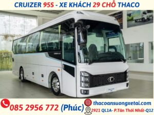 xe khách 29 chỗ thaco mới nhất cruizer 95s-1