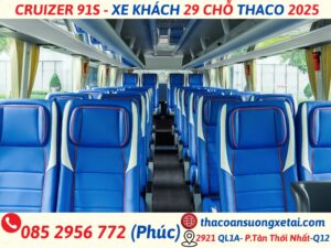 CRUIZER 91S – XE KHÁCH 29 CHỖ THACO 2025 tb91s thaco cruizer 91s 4