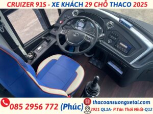 CRUIZER 91S – XE KHÁCH 29 CHỖ THACO 2025 cruizer 91s 2025