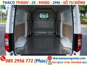 thùng hàng xe van tf450 số tự động
