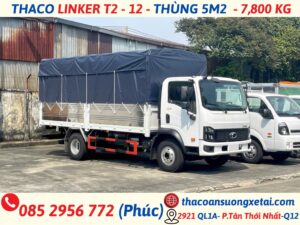 LINKER T2-12 THÙNG DÀI 5,2 MÉT TẢI TRỌNG 7,8 TẤN thaco linker t2-12 thùng 5m2