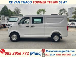 XE VAN THACO TF450 AT 5 CHỖ XE VAN THACO SỐ TỰ ĐỘNG thaco tf450 at 5 chỗ