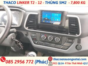 LINKER T2-12 THÙNG DÀI 5,2 MÉT TẢI TRỌNG 7,8 TẤN thaco linker t2-12