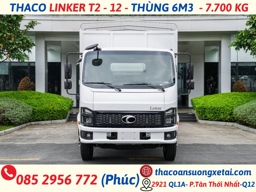 LINKER T2-12 THÙNG DÀI 6,3 MÉT TẢI TRỌNG 7,7 TẤN xe-tai-thaco-linker-thung-dai-6m3
