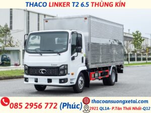 xe tải linker 3.49 tấn thùng kín