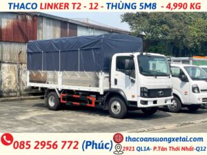 xe tải thaco linker 5 tấn thùng 5m8