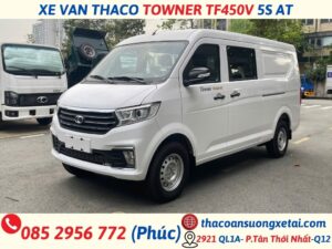 xe van thaco 5 chỗ số tự động tf450