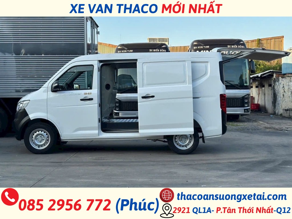 GIÁ XE VAN THACO THÁNG 06/2026 - GIÁ XE VAN THACO MỚI NHẤT xe van phổ thông tf420v2s -e