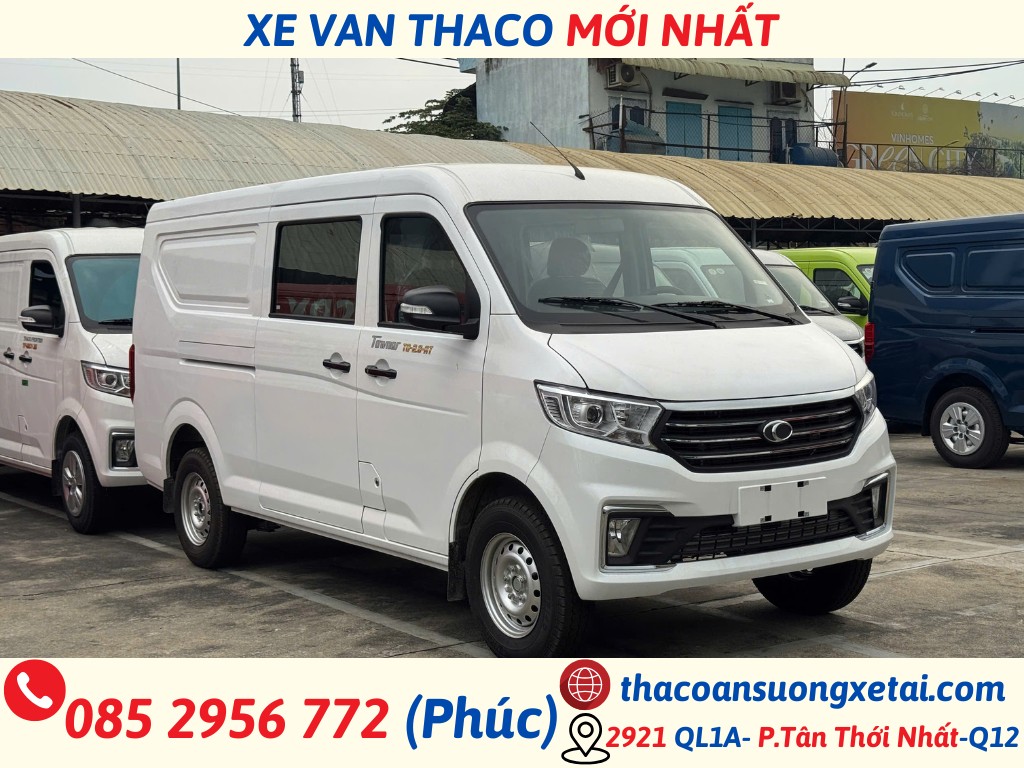 GIÁ XE VAN THACO THÁNG 06/2026 - GIÁ XE VAN THACO MỚI NHẤT xe van thaco tf450v5s