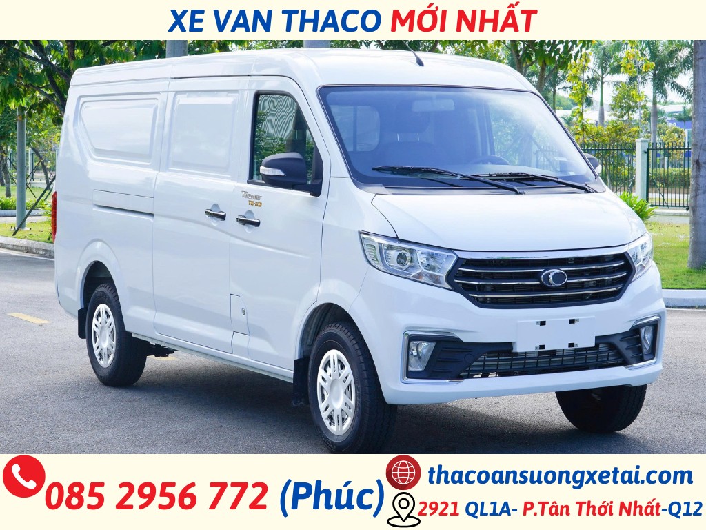 GIÁ XE VAN THACO THÁNG 06/2026 - GIÁ XE VAN THACO MỚI NHẤT xe van thaco tf450v2s