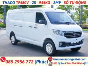 xe van thaco tf480 2 chỗ số tự động