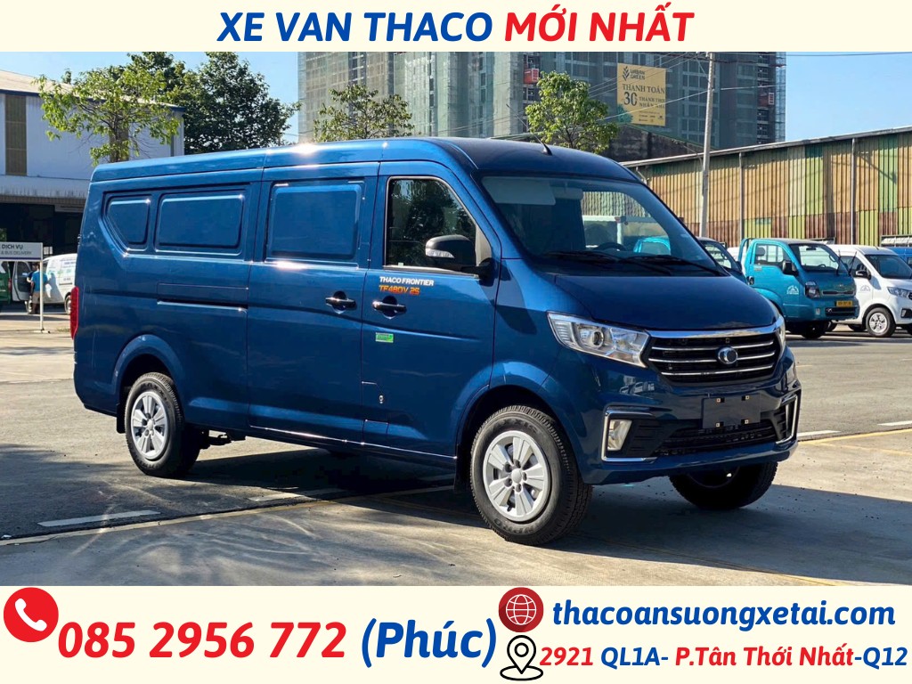 GIÁ XE VAN THACO THÁNG 06/2026 - GIÁ XE VAN THACO MỚI NHẤT xe van thaco tf480
