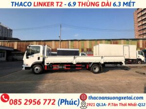 xe tải thaco linker 6.9 thùng dài 6 mét 3