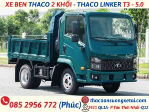 giá xe ben thaco 2 tấn