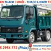 GIÁ XE BEN THACO 3 KHỐI - THACO LINKER T3 - 6.5 xe ben thaco 3 khối mới nhất