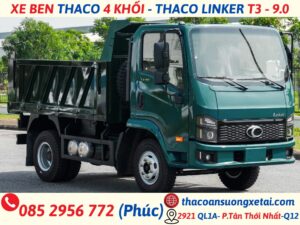 xe ben thaco 4 khối