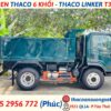 GIÁ XE BEN THACO 6 KHỐI - THACO LINKER T3 - 12 xe ben thaco 6 khối mới nhất