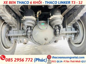 cầu xe ben thaco 6 khối