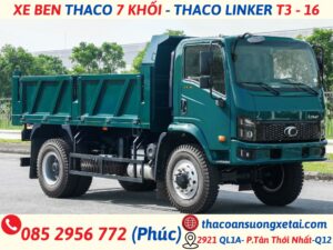 ngoại thất xe ben 7 khối