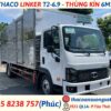 Giá Xe Tải Thaco Linker T2-6.9 Thùng Kín 2.49 Tấn Thùng Dài 6m3 Mới Nhất xe tải thaco linker t2-6.9 thùng kín