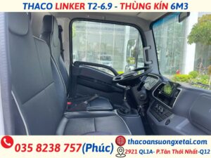 nội thất xe tải thaco linker t2-6.9