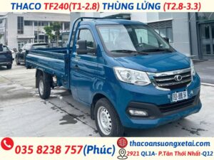 thaco towner t1-2.8 thùng lửng dài 3m2