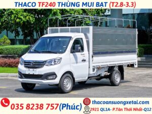 thaco towner t1-2.8 thùng mui bạt mới nhất 2026